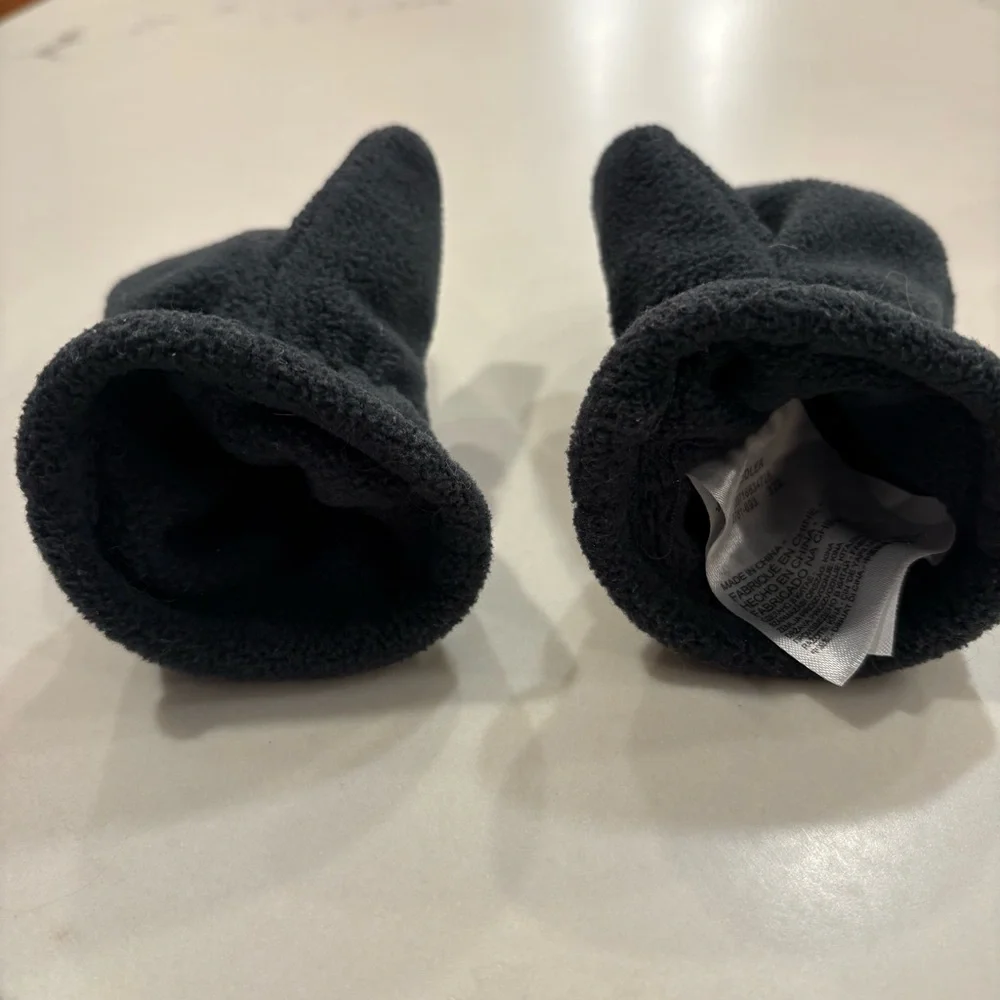 Nike Toddler Fleece Black Mittens